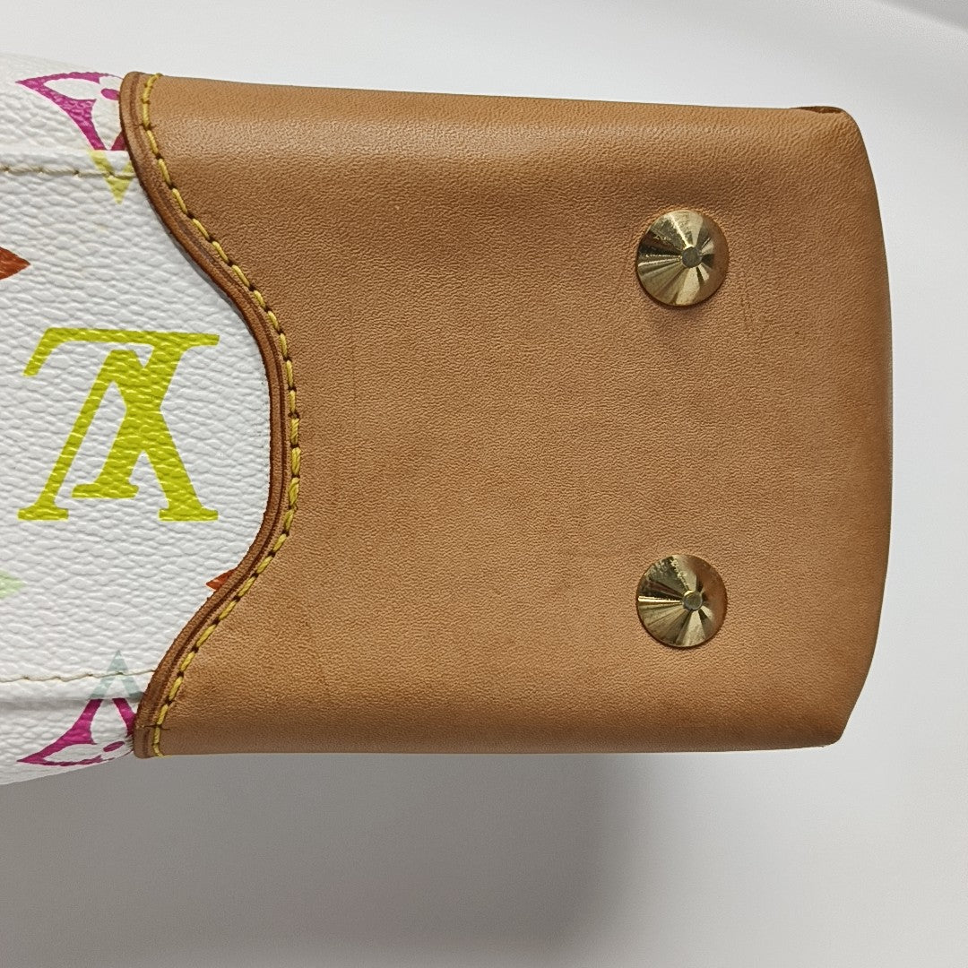 LV × TM JUDY MM Monogram Coated Canvas White