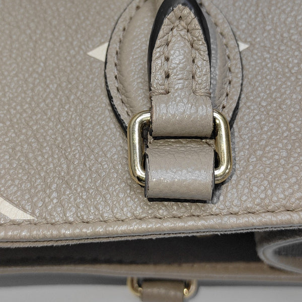 ONTHEGO PM Monogram Calfskin Gray