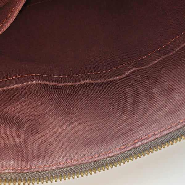 TURENNE Monogram Coated Canvas Brown