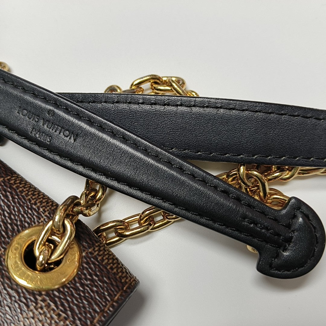 VAVIN PM Damier Ebene Coated Canvas Brown