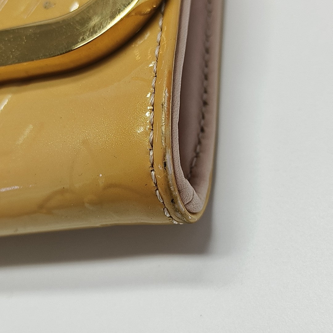 ROSSMORE Monogram Patent Leather Yellow