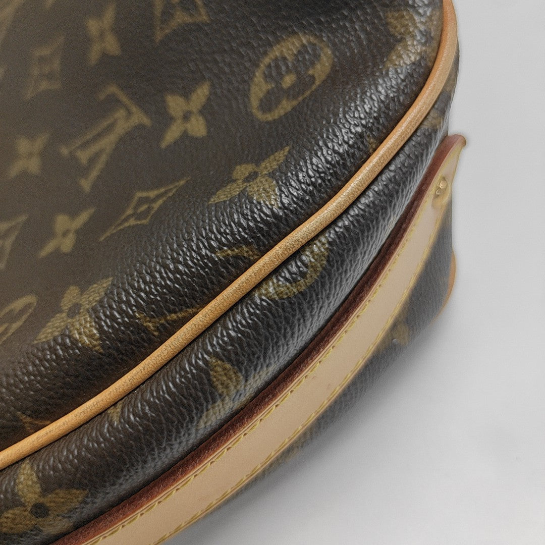 TULUM PM Monogram Coated Canvas Brown