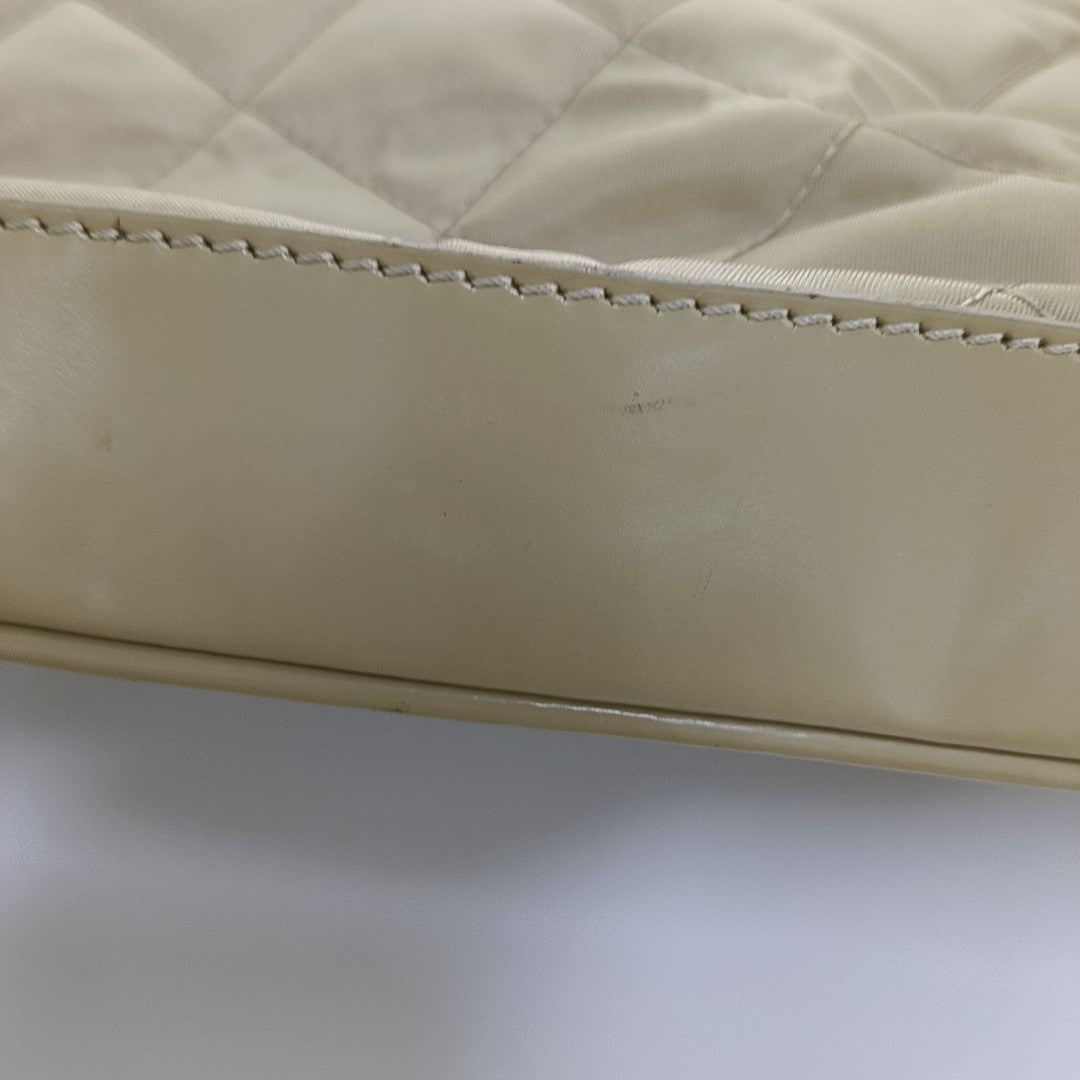 Quilted Nylon Beige