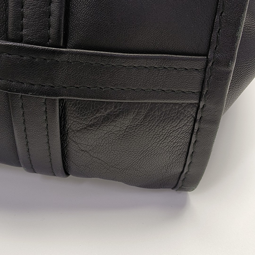 Bazar Calfskin Black