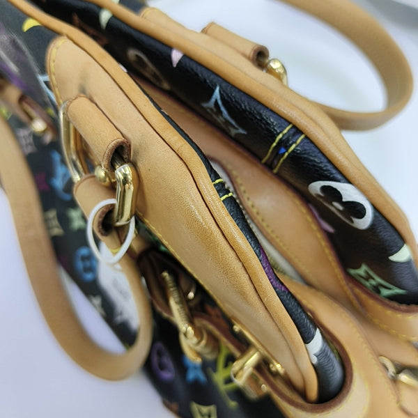 LV × TM CLAUDIA Monogram Coated Canvas Black