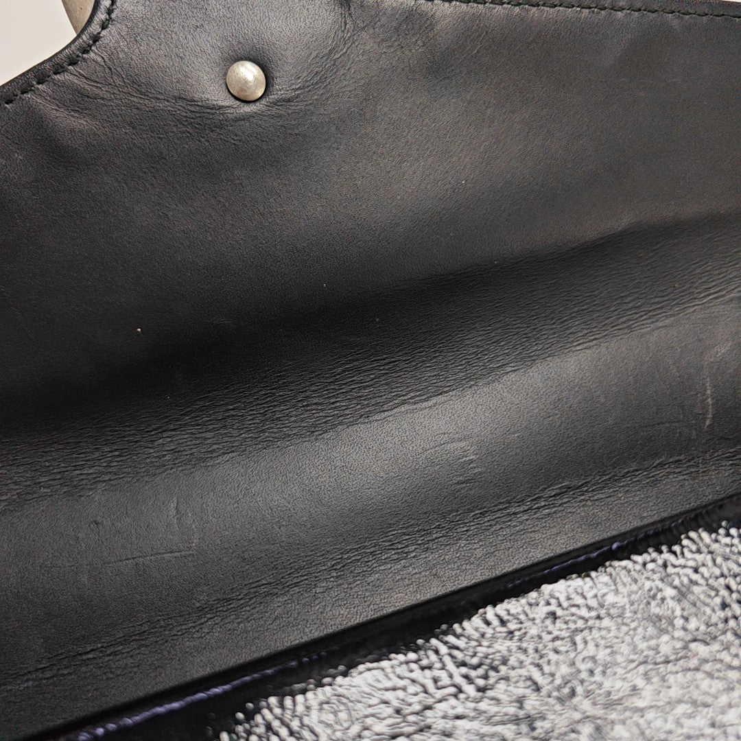 Dionysus Small Monogram Velvet Black