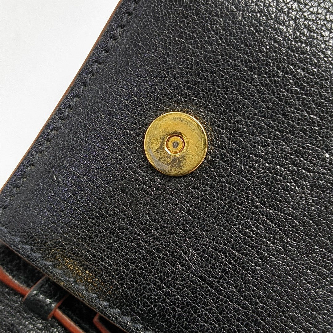 My Miu Calfskin Black