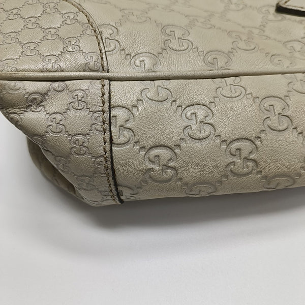 Bree Monogram Calfskin Beige