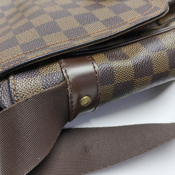 MELVILLE Damier Ebene Coated Canvas Brown