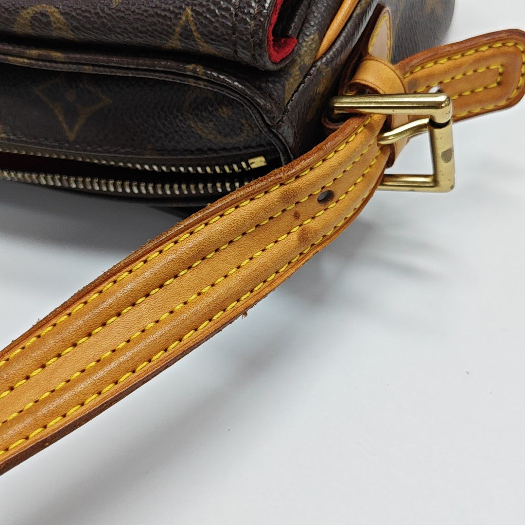 VIVA CITE Monogram Coated Canvas Brown