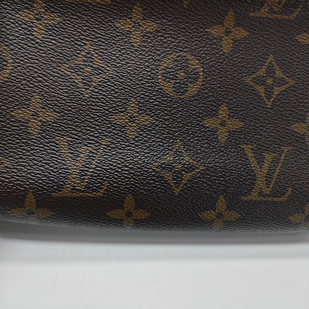 FÉLICIE Monogram Coated Canvas Brown
