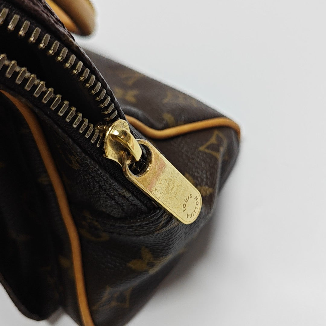 MANHATTAN PM Monogram Coated Canvas Brown