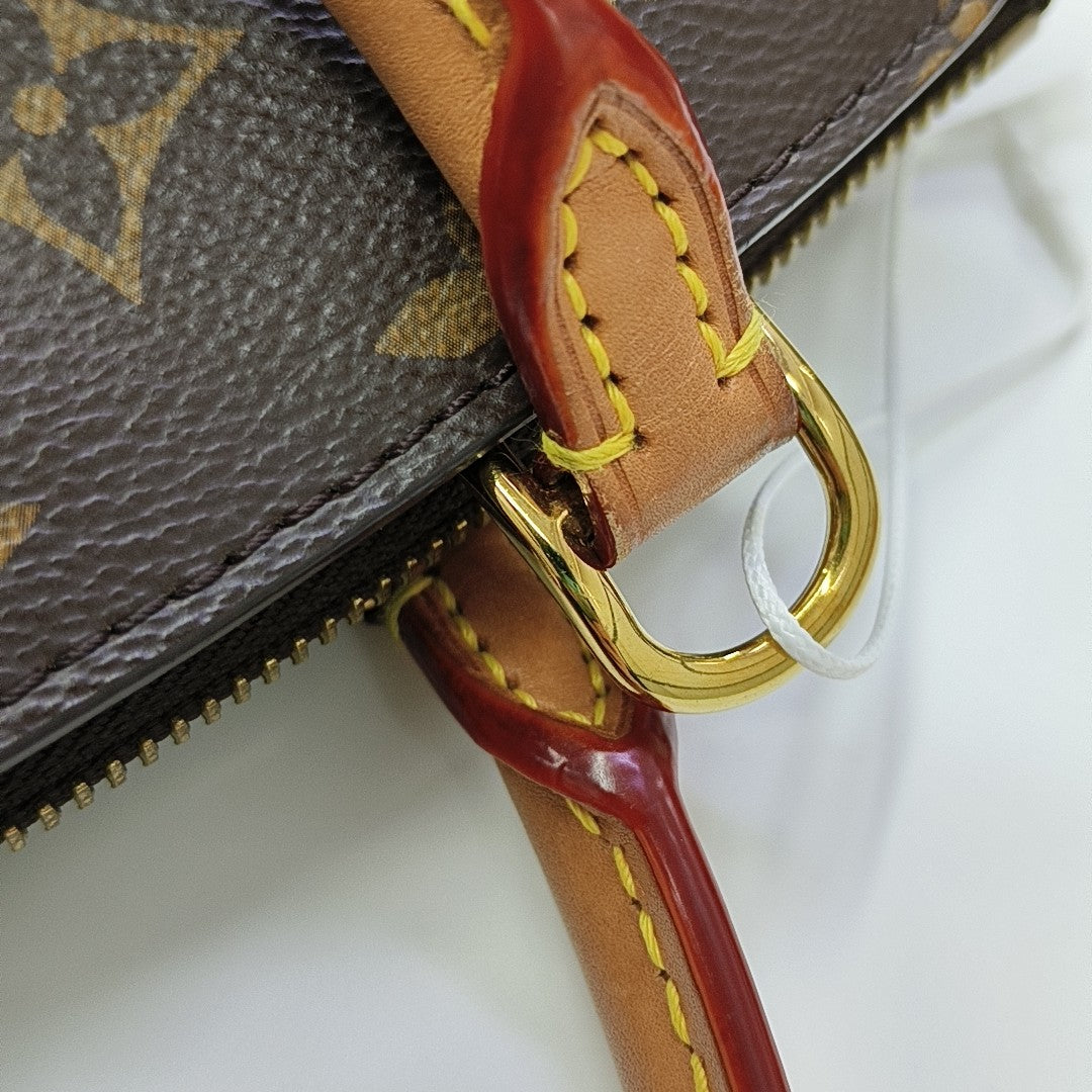 PALAIS PM Monogram Coated Canvas Brown