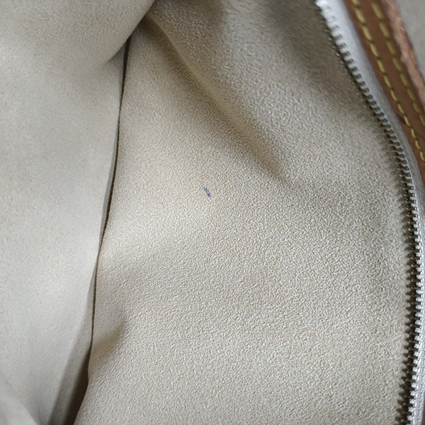 HAMPSTEAD MM Damier Azur Coated Canvas White