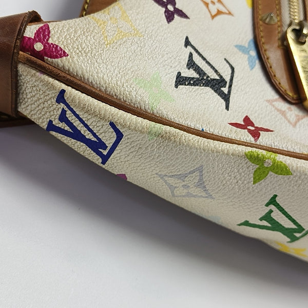 LV × TM BOULOGNE Monogram Coated Canvas White