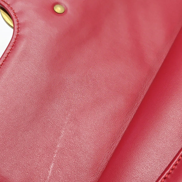 GG Marmont Medium Quilted Calfskin Red