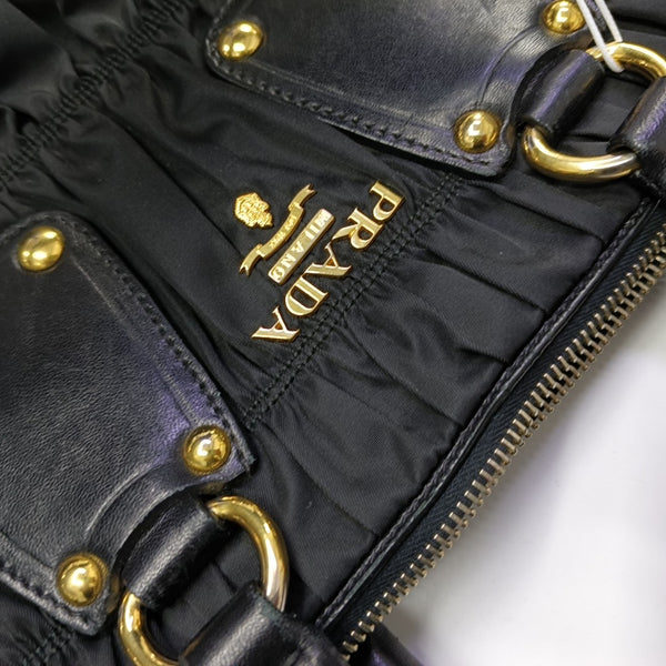 Nylon Tote Bag Black
