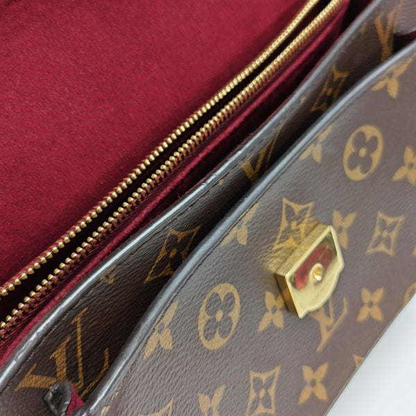 PASSY Monogram Coated Canvas Brown