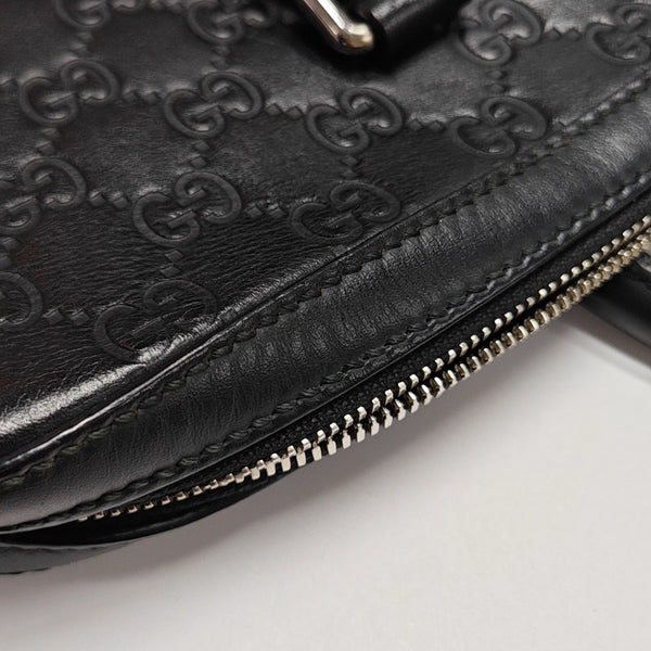 Signature Monogram Calfskin Black