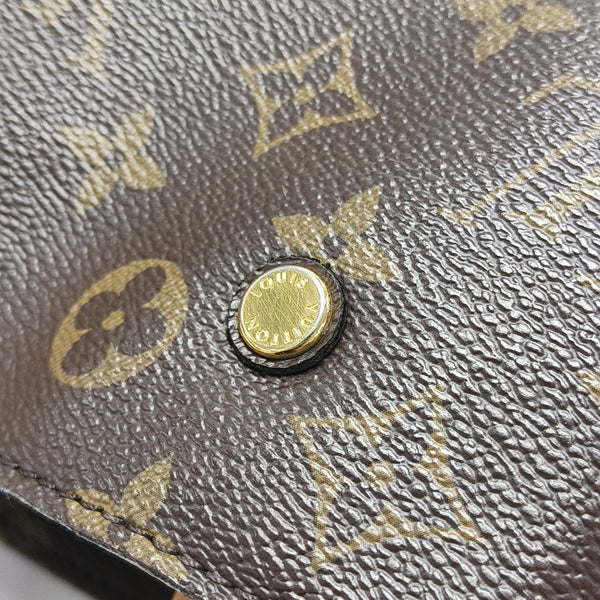 MONTAIGNE Monogram Coated Canvas Brown