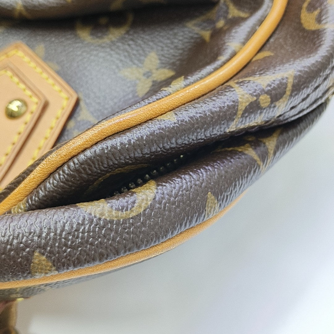 MANHATTAN GM Monogram Coated Canvas Brown