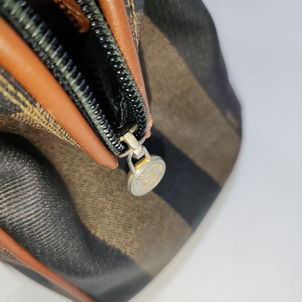 Pequin Coated Canvas Brown