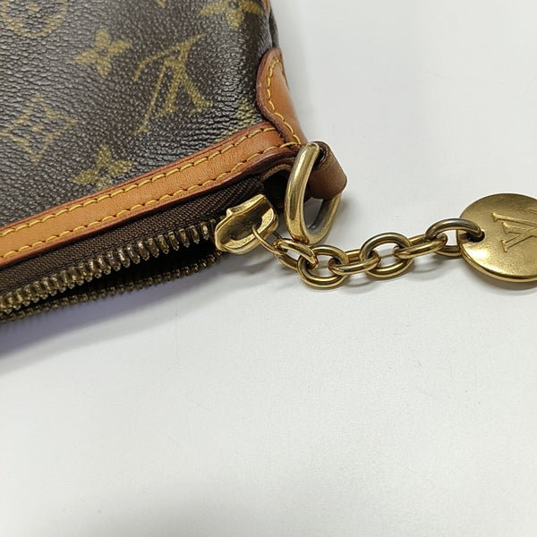 PALERMO GM Monogram Coated Canvas Brown