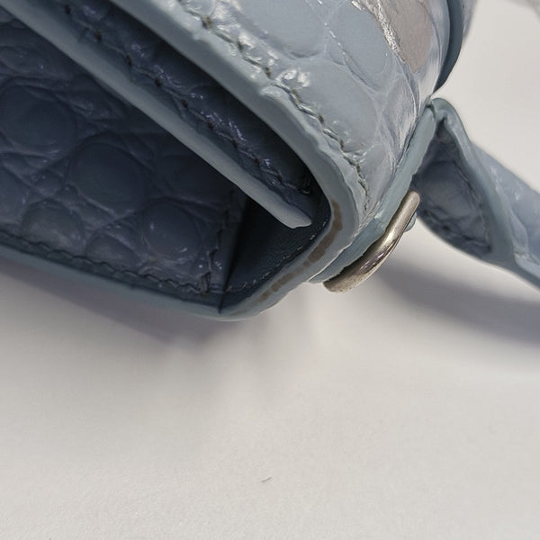 Hourglass Small Calfskin Blue