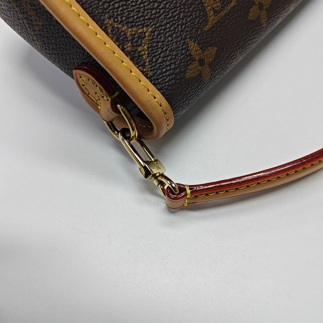 DIANE Nano Monogram Coated Canvas Brown
