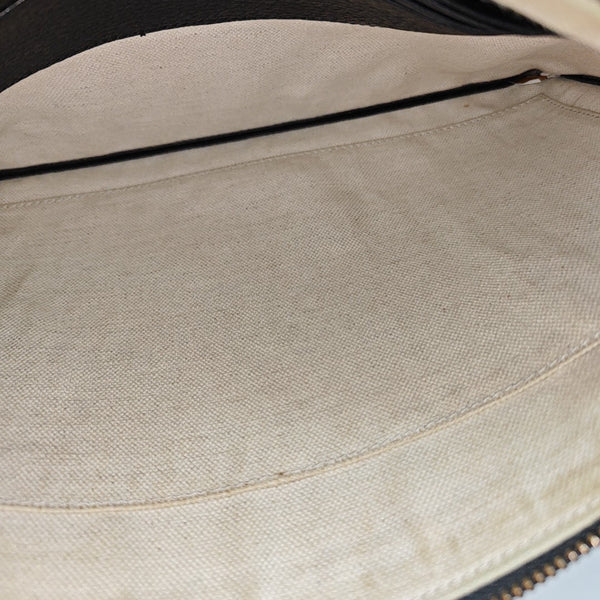 Bee Web Calfskin Black