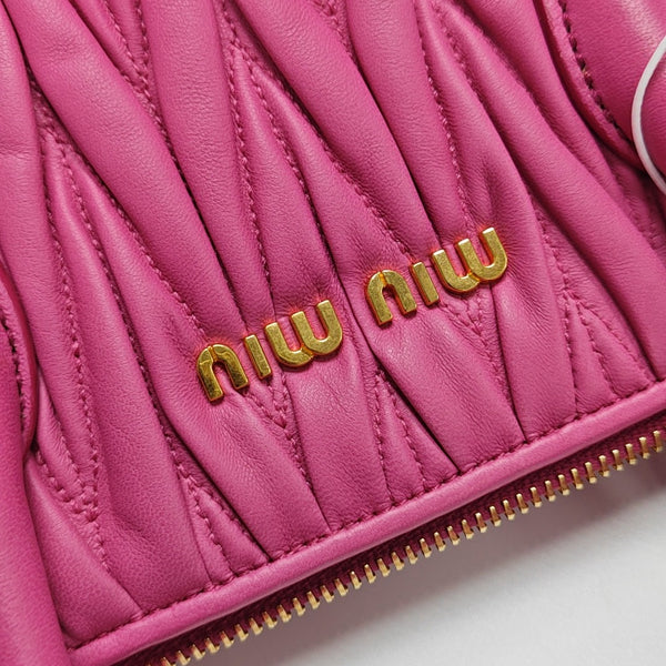 Avenue Quilted Lambskin Red