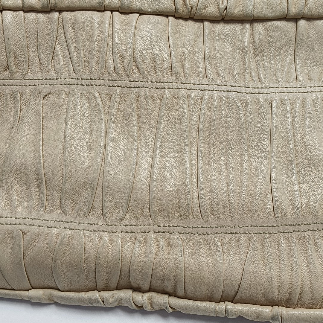 Gaufre Calfskin Beige