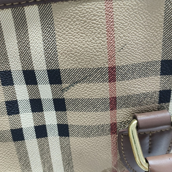 Coated Canvas Beige