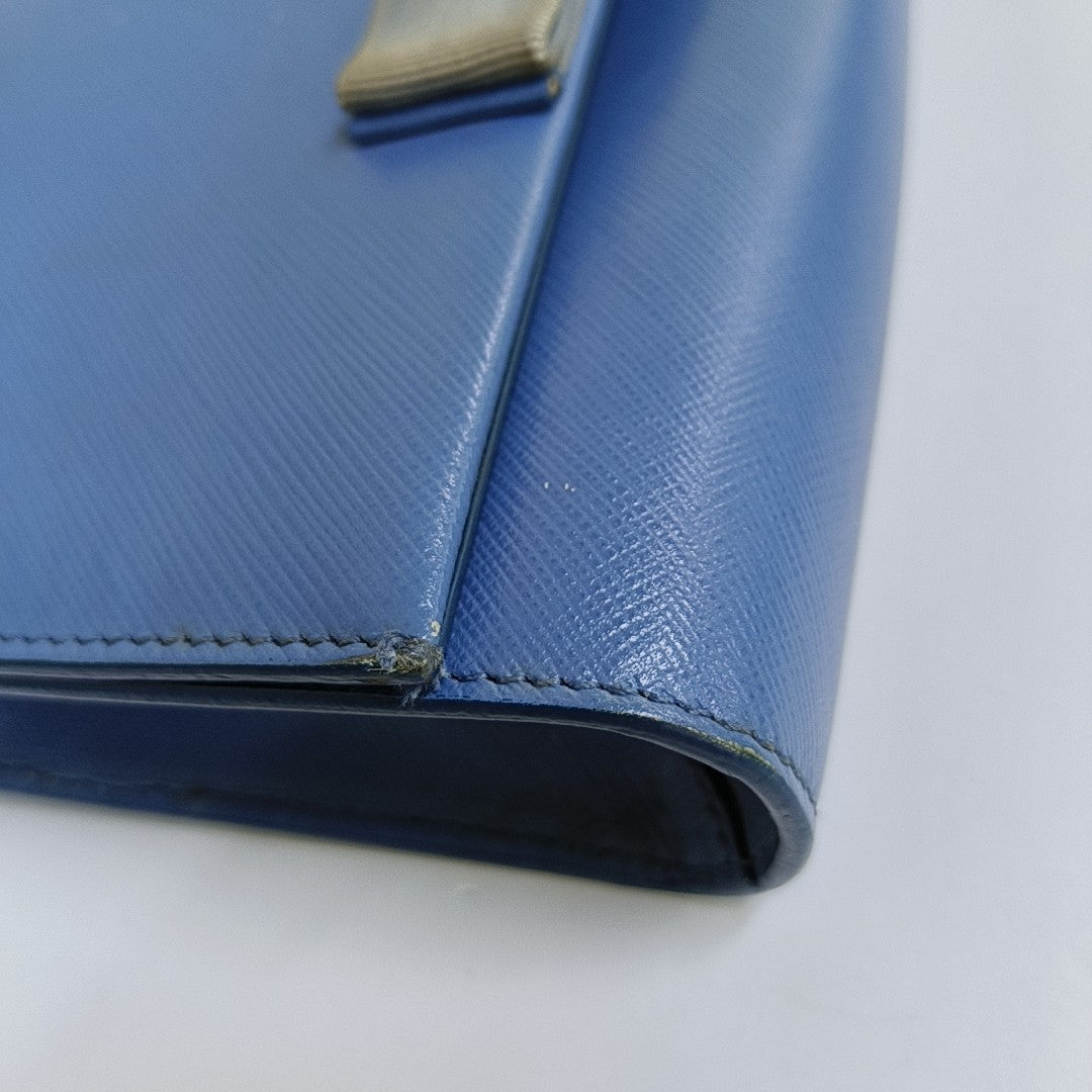 Ginny Calfskin Blue