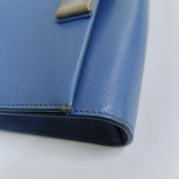 Ginny Calfskin Blue