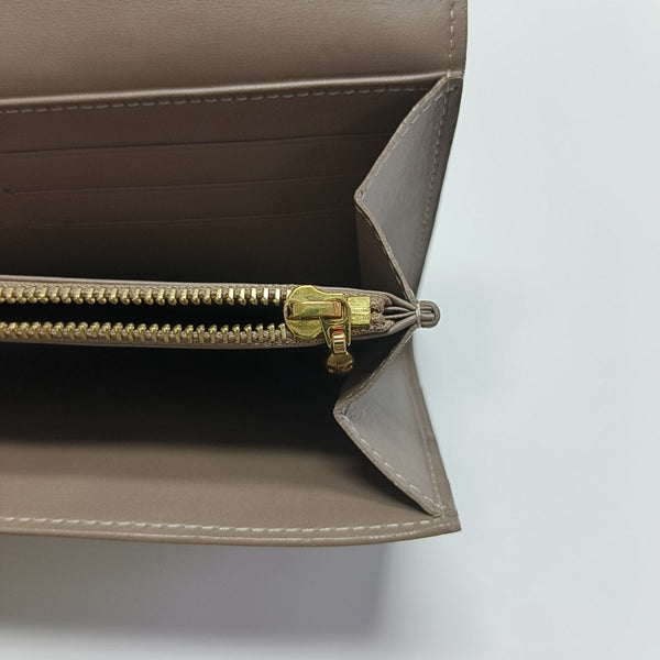 INTERNATIONAL Monogram Patent Leather Yellow Wallet