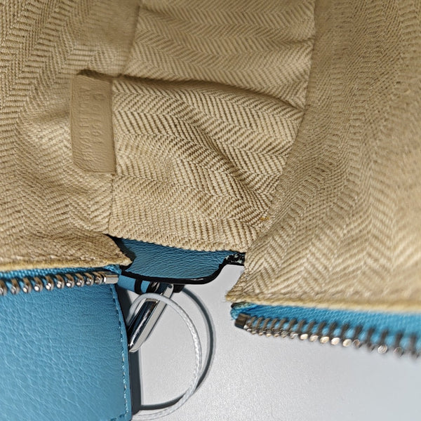 Puzzle Mini Calfskin Blue