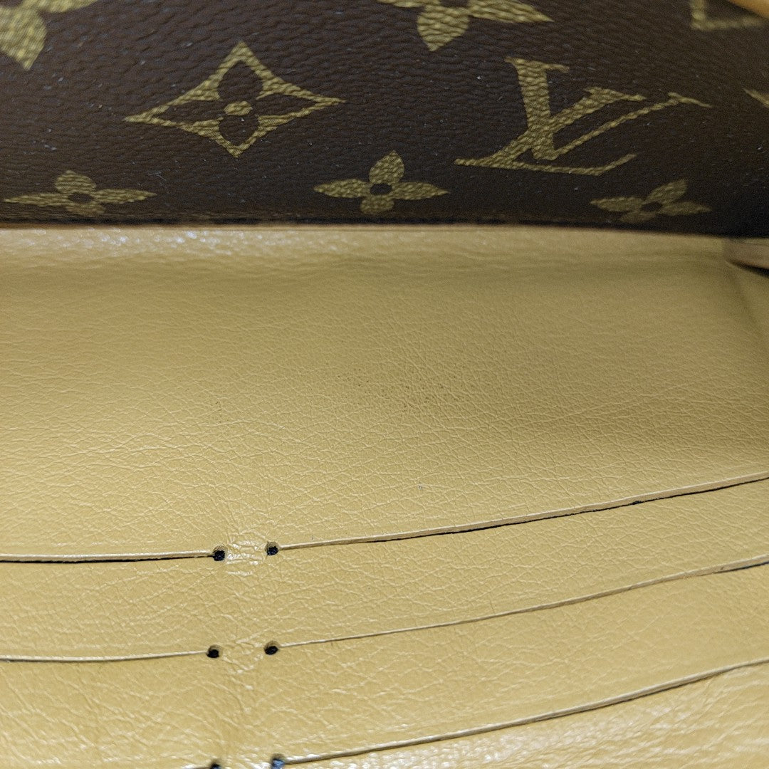 ELYSEE Monogram Coated Canvas Brown