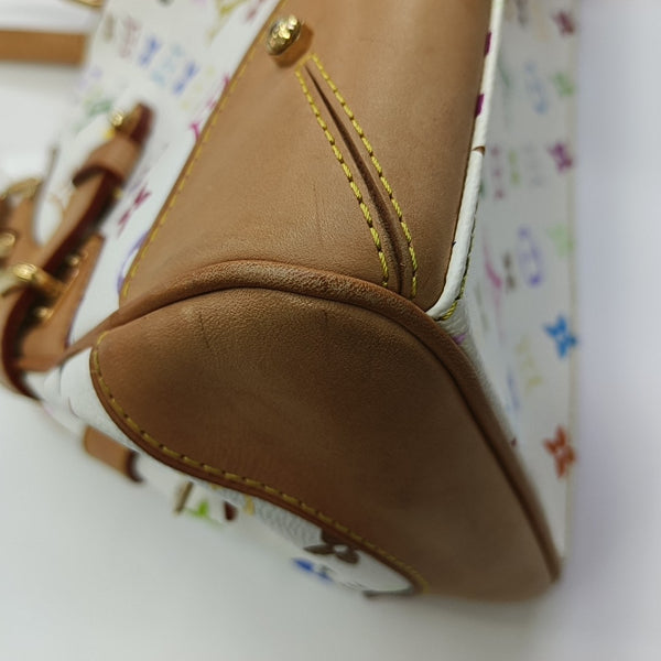 LV × TM CLAUDIA Monogram Coated Canvas White