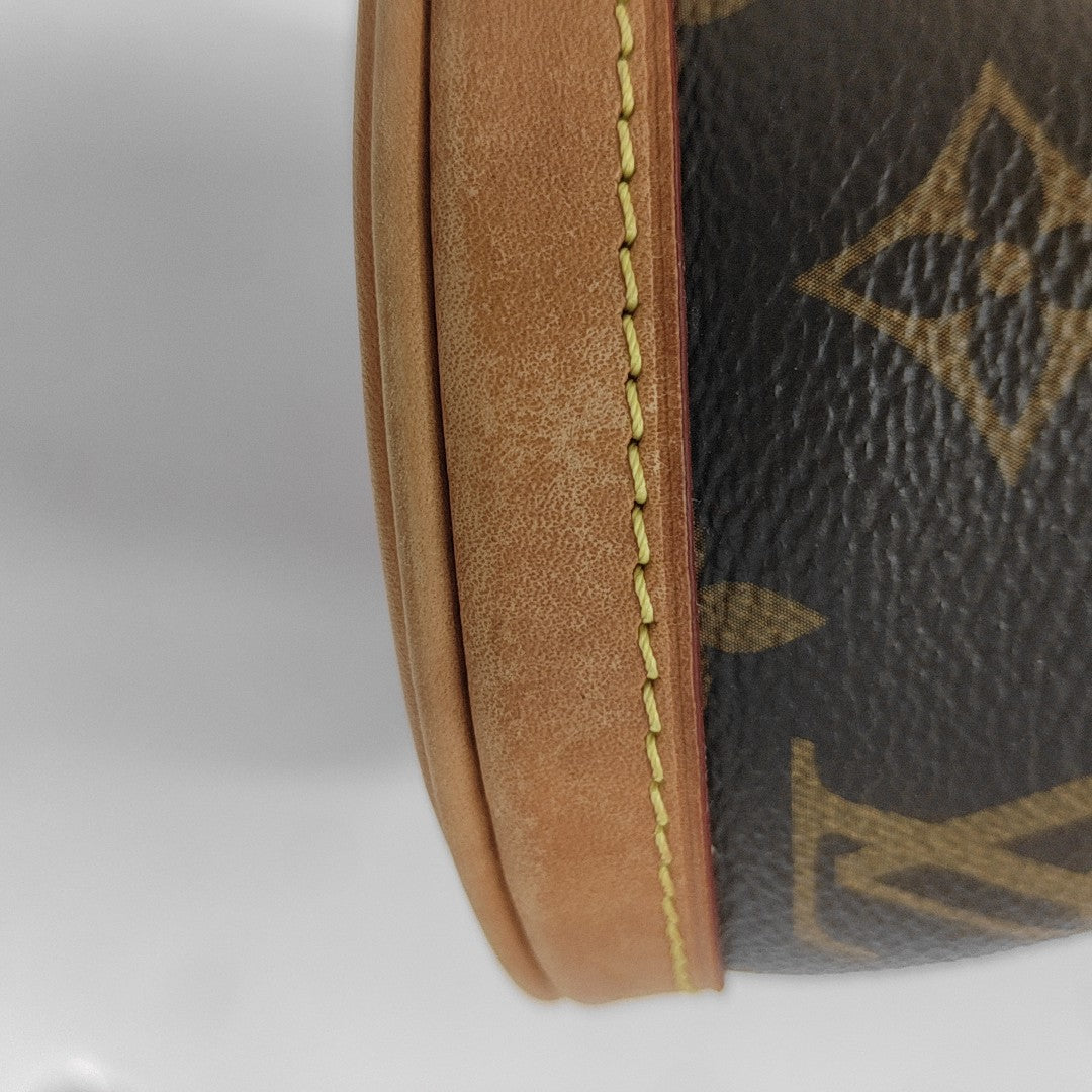 DUFFLE Monogram Coated Canvas Brown