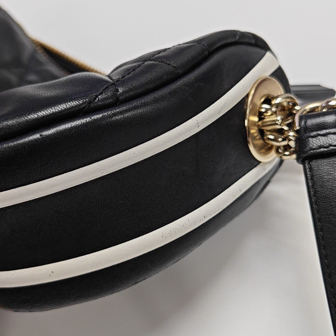 Dior Vibe Hobo Quilted Lambskin Black