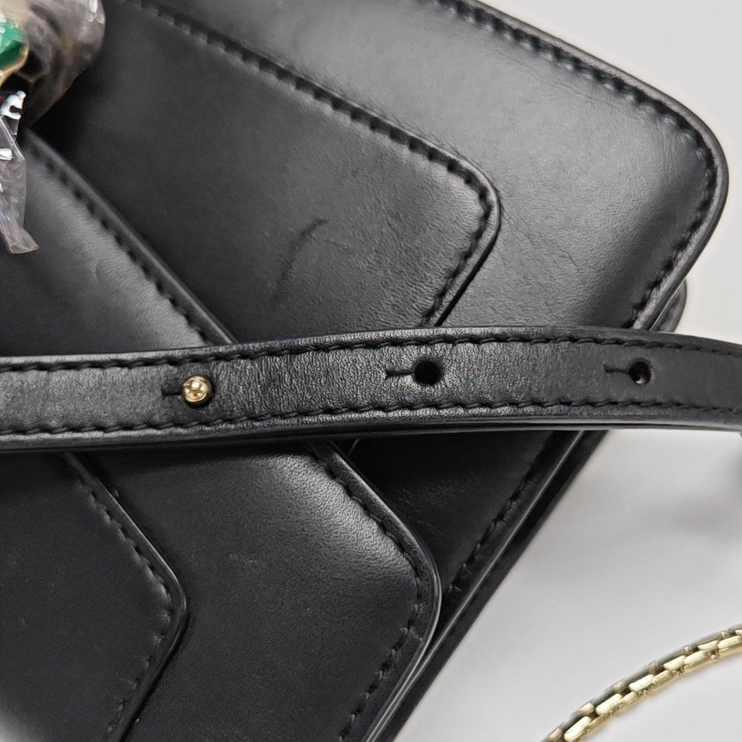 SERPENTI FOREVER Small Calfskin Black