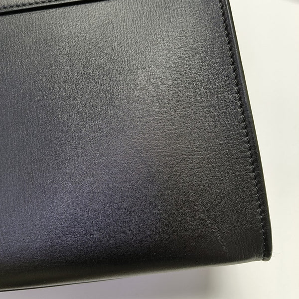 CITY STEAMER PM Calfskin Black