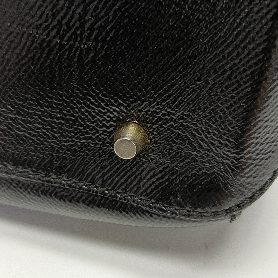 Calfskin Shoulder Bag Medium Black