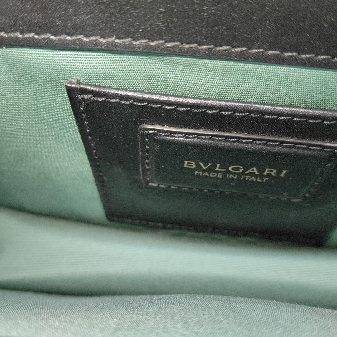 SERPENTI FOREVER Small Calfskin Black