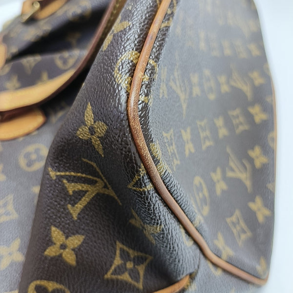 PALERMO PM Monogram Coated Canvas Brown