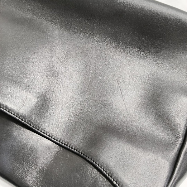 Calfskin Shoulder Bag Black