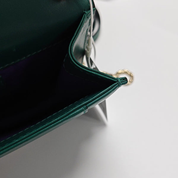 SERPENTI FOREVER Small Calfskin Green