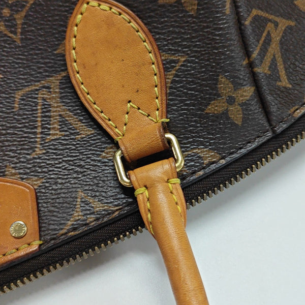 TURENNE MM Monogram Coated Canvas Brown