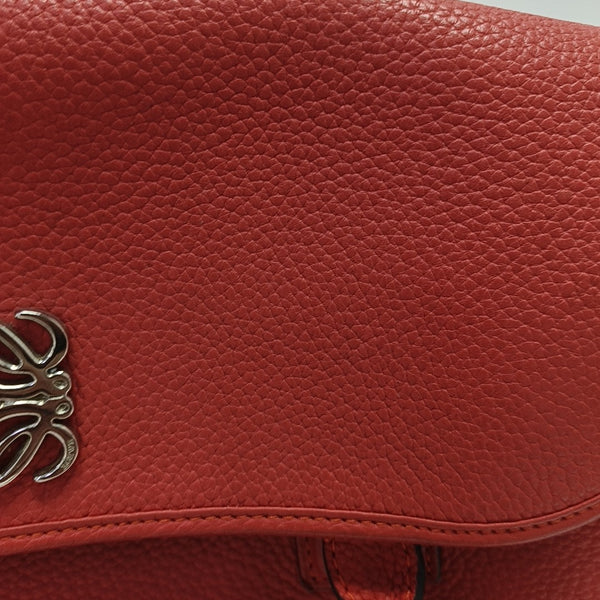 Calfskin Shoulder Bag Red